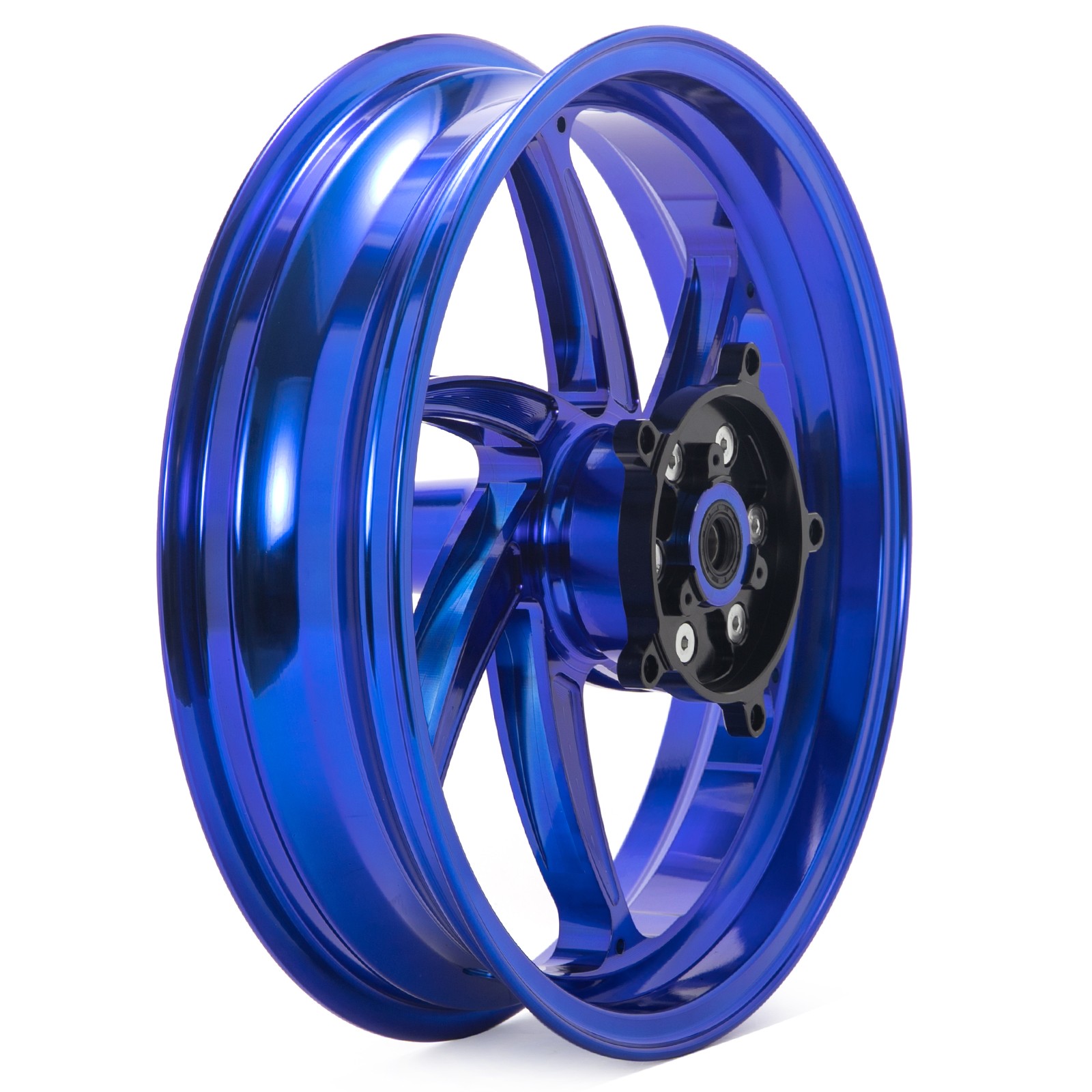 15″x3.5″ 14″x4″ Blue Front Rear Cast Wheels Rims for Yamaha X-MAX 300 2017-2025