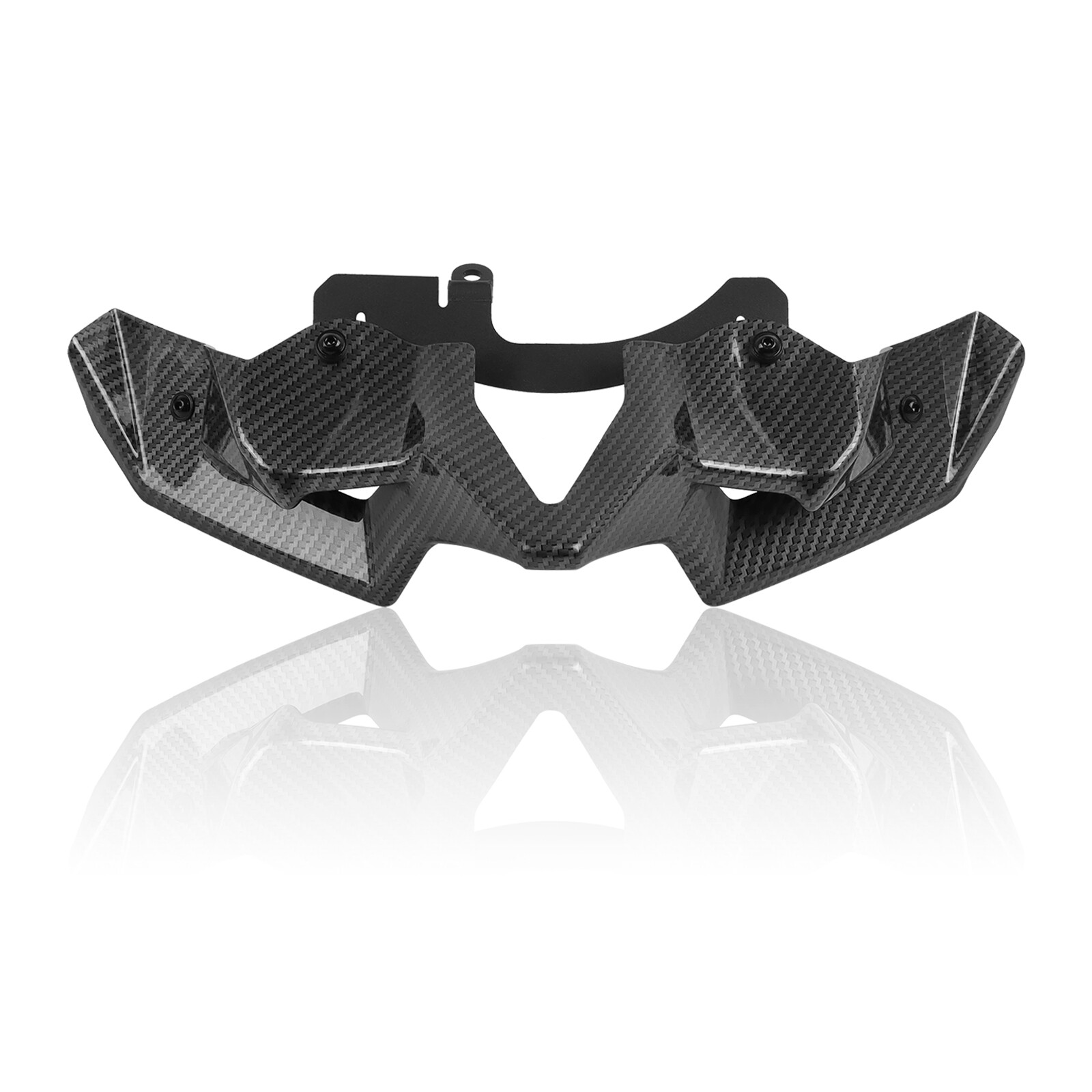 Carbon Fibre Winglet Front Nose Cone Panel Fairing Beak For Kawasaki Z900 20-24