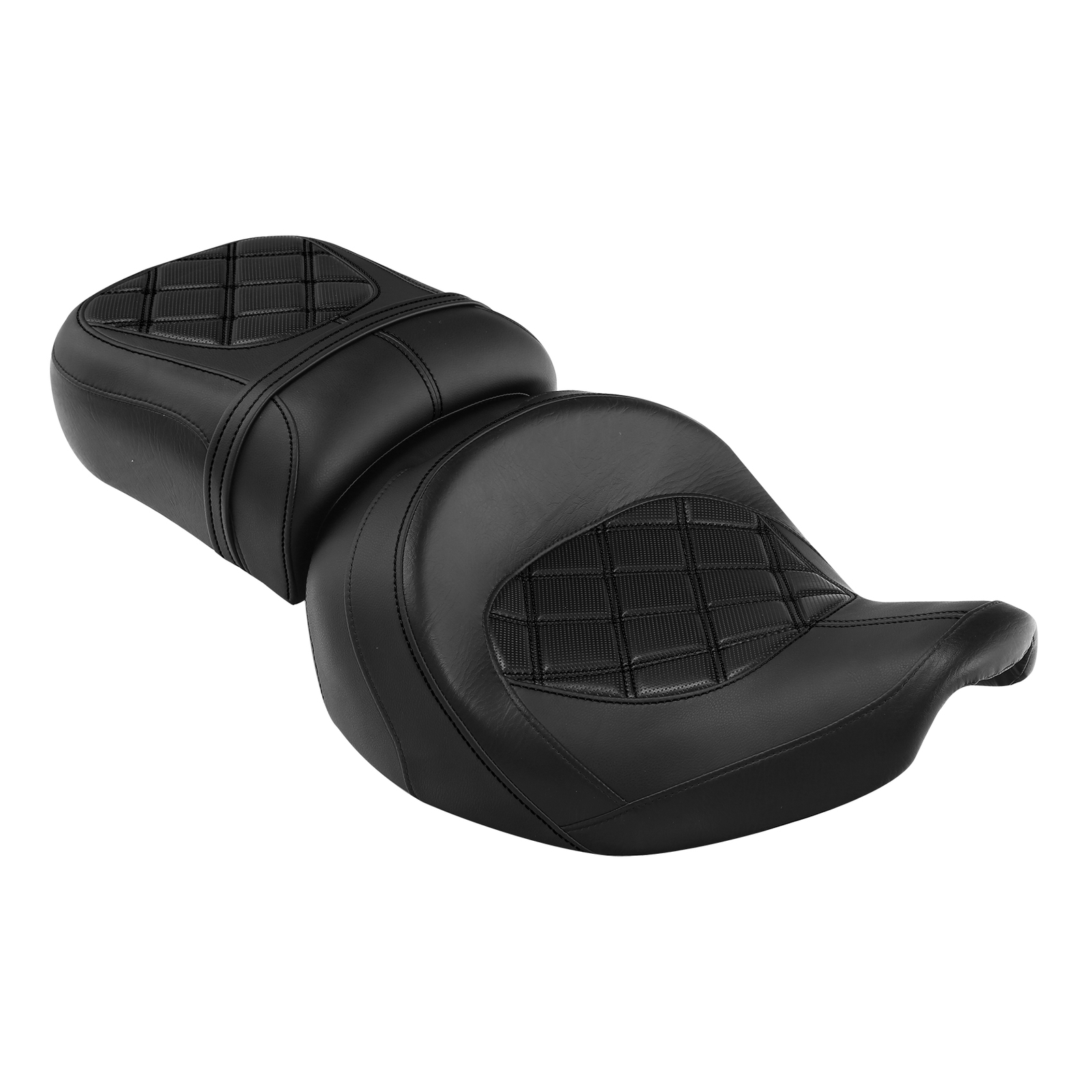 Black Driver & Passenger Seat Fit For Indian Chieftain 2014-23 Chief Dark Horse