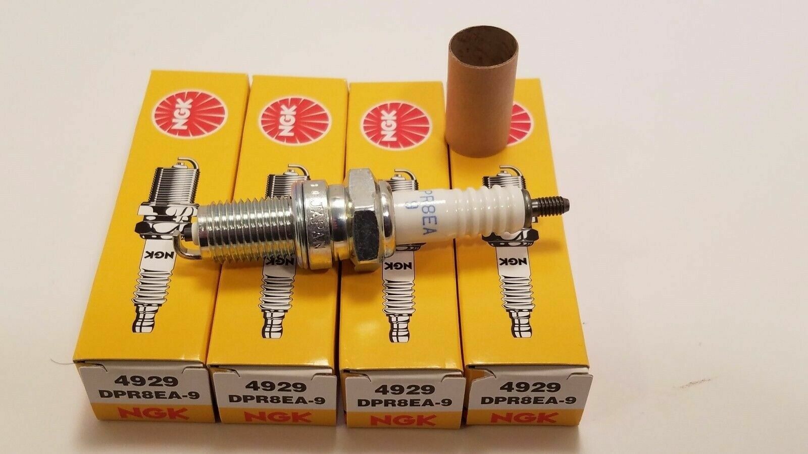 SET OF 4 NGK DPR8EA-9 Spark Plugs 4929