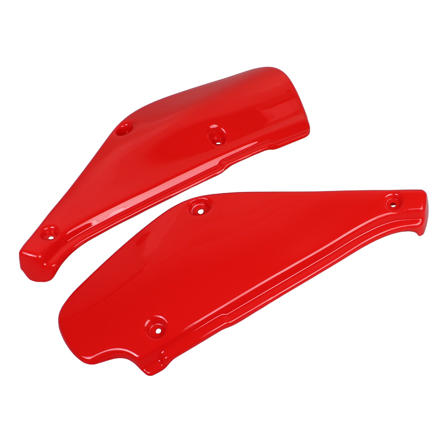 Red Plastic Left Right Side Cover Panels Plate For Honda XR80R XR100R 1988-2000