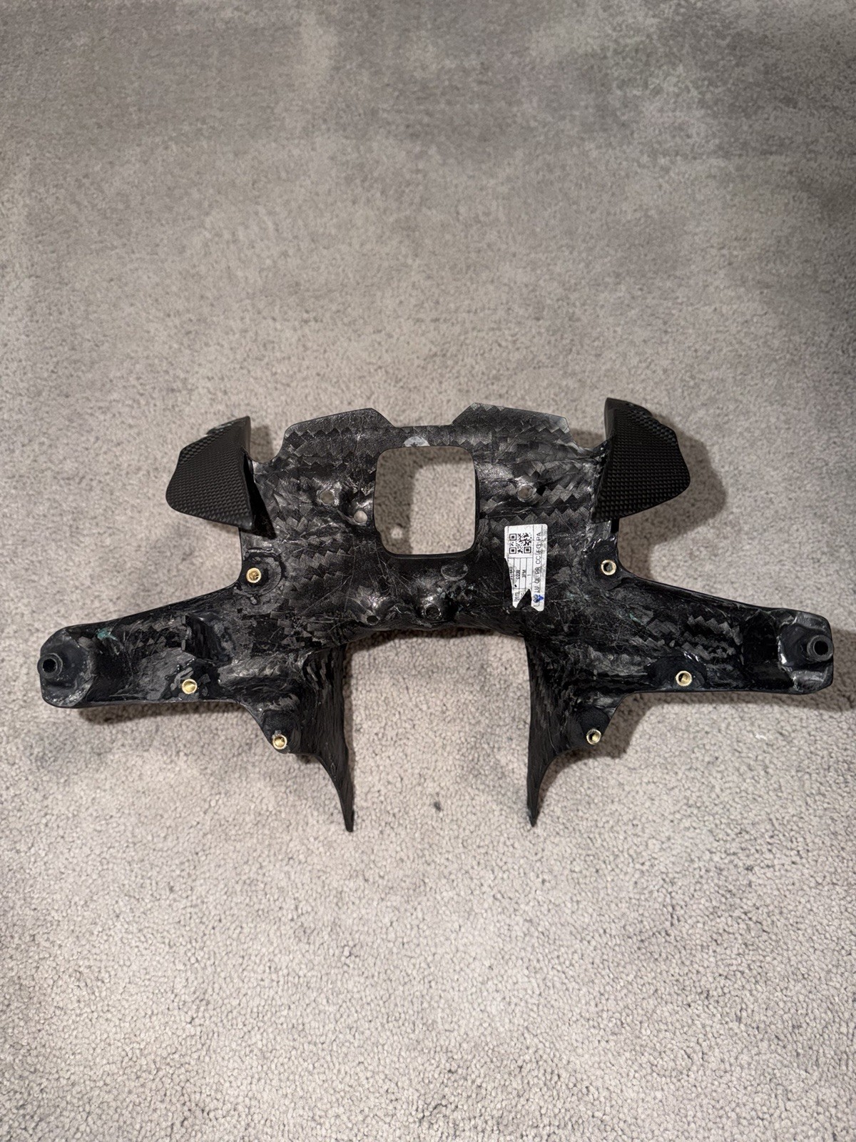 18-24 Ducati Panigale V4 ALL MODELS Carbon Fiber Front Fairing Stay Bracket