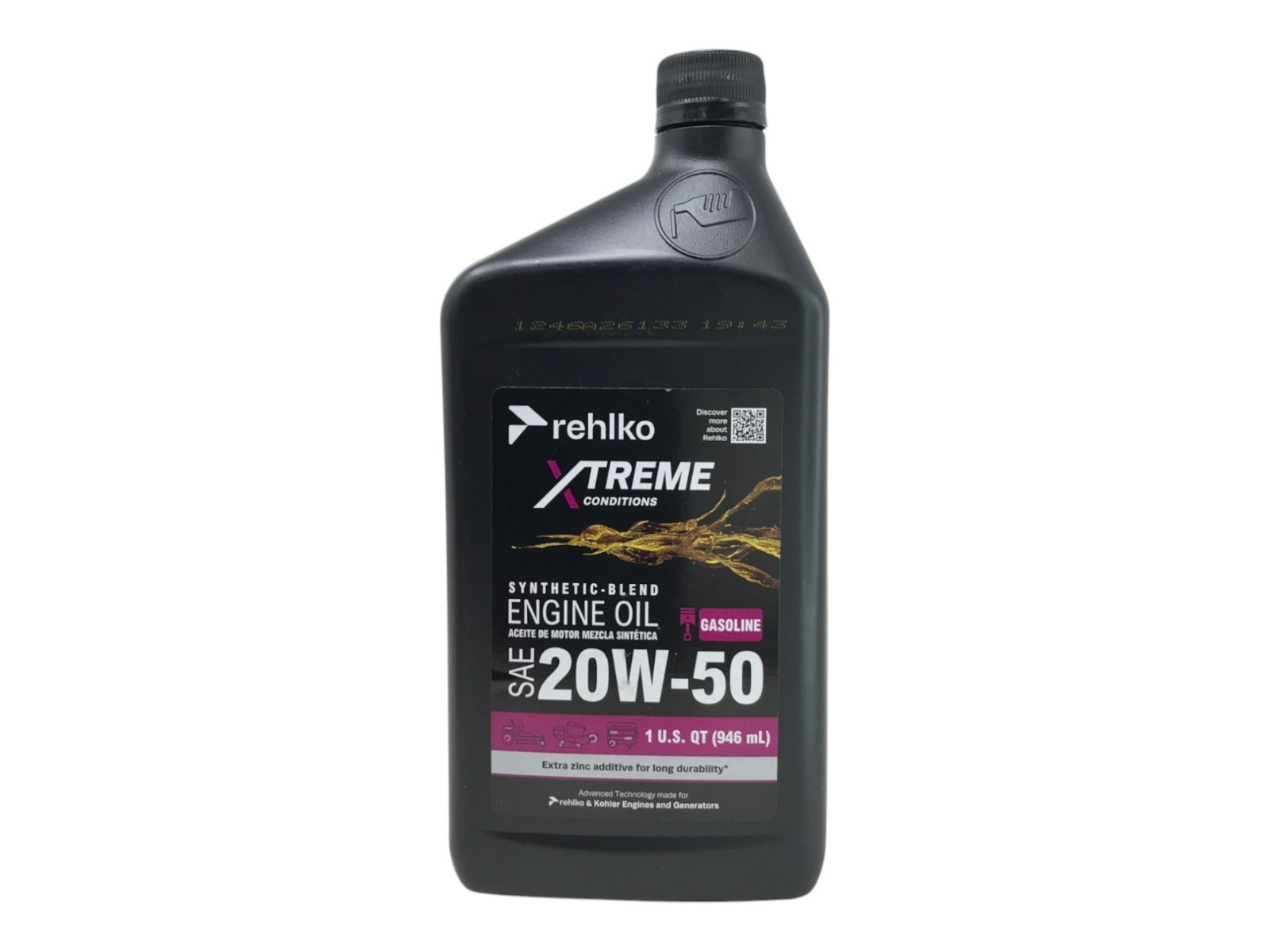 Kohler Genuine OEM Synthetic Blend 20W-50 4-Cycle Engine Oil 25 357 68-S-6PACK