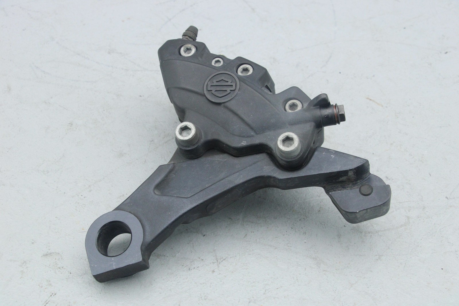 2016 Harley Street Glide Back Rear Brake Caliper + Mount Bracket 25mm #4095