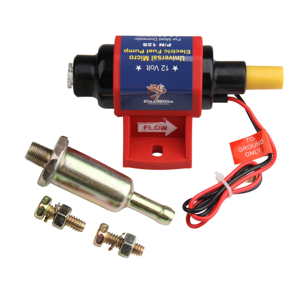 Electric Fuel Pump Carburetor 12v Low Pressure Gasoline Gas 12S 4-7PSI for Ford