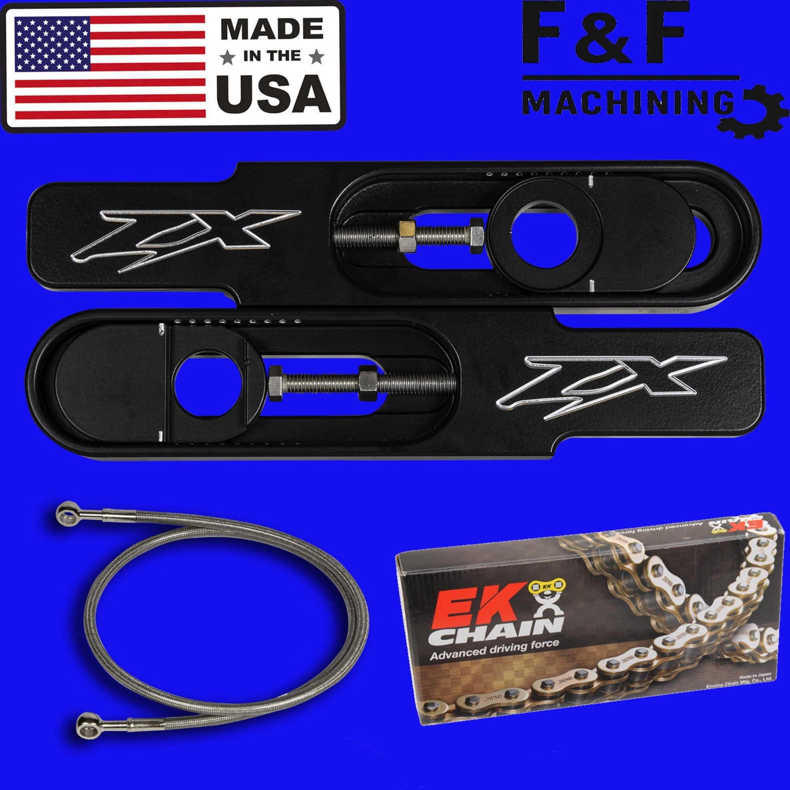 2004-2011 Ultimate Kawasaki ZX14 swingarm extension kit “Made In The USA”
