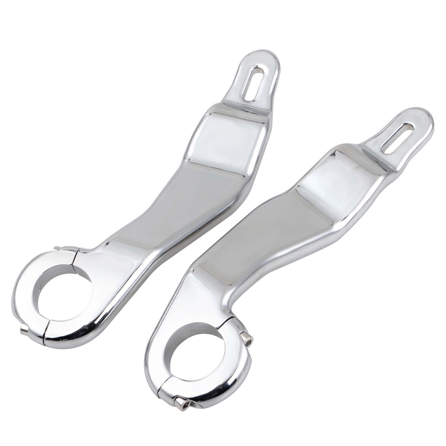 Chrome Zinc Alloy Fairing Support Bracket Mount Kit For Harley Road Glide 15-23