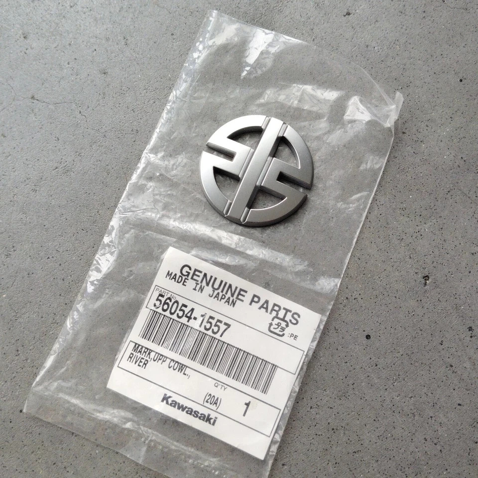 KAWASAKI Genuine 2015-2025 Ninja H2/H2R Z H2 Upper Colwing Mark 56054-1557*