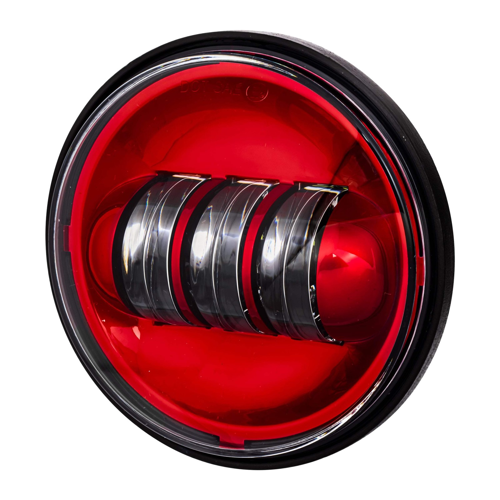 Eagle Lights Color Matched 4.5″ Red & Blue LED Passing Lamp Kit Harley-Davidson