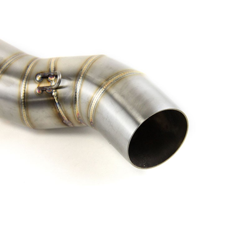 For KTM 790 890 Adventure Stainless Slip on Exhaust System Link Pipe 2019-2025