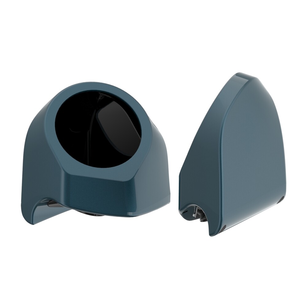 Advanblack Spruce 6.5 inches Speaker Pods Fits Harley King Tour Pack