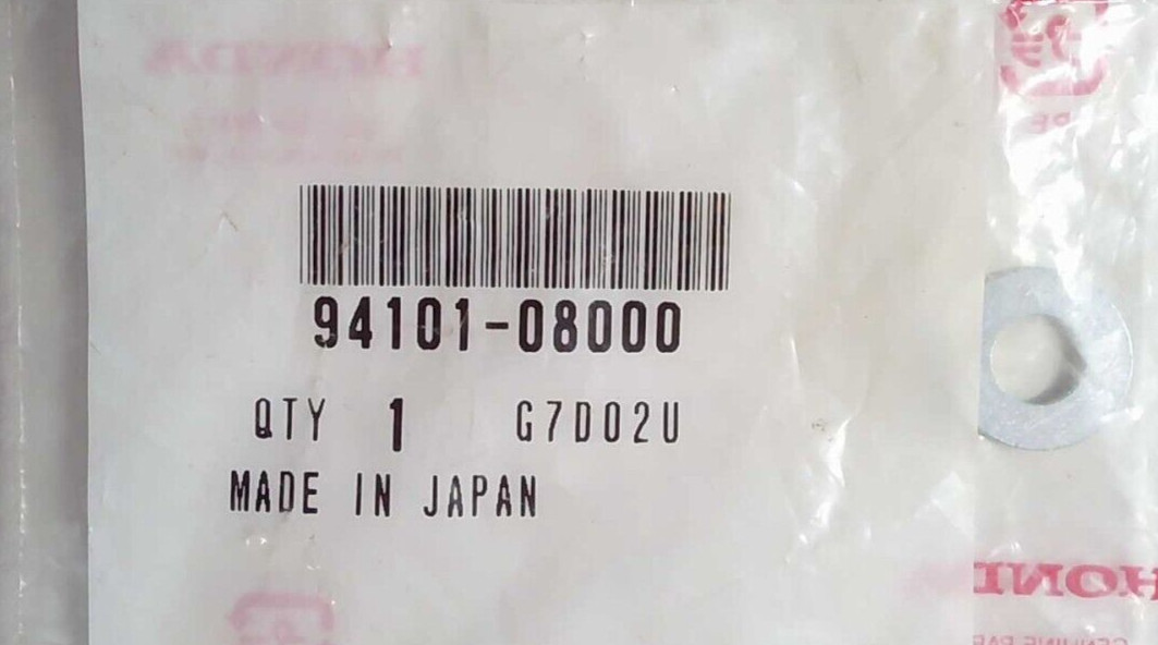 NOS Honda CT70 CB77 SL350 TL250 CB750 CA175 Plain Washer (8MM) 94101-08000 OEM