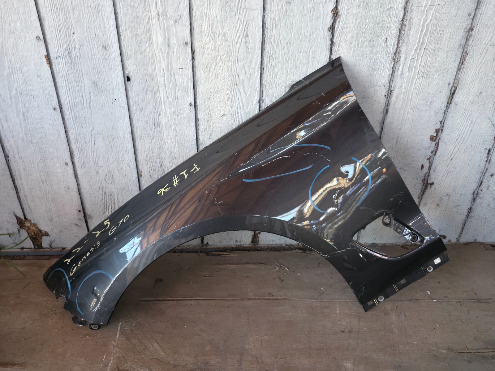 2022 2023 2024 2025 HYUNDAI GENESIS G70 LEFT DRVIER SIDE FENDER