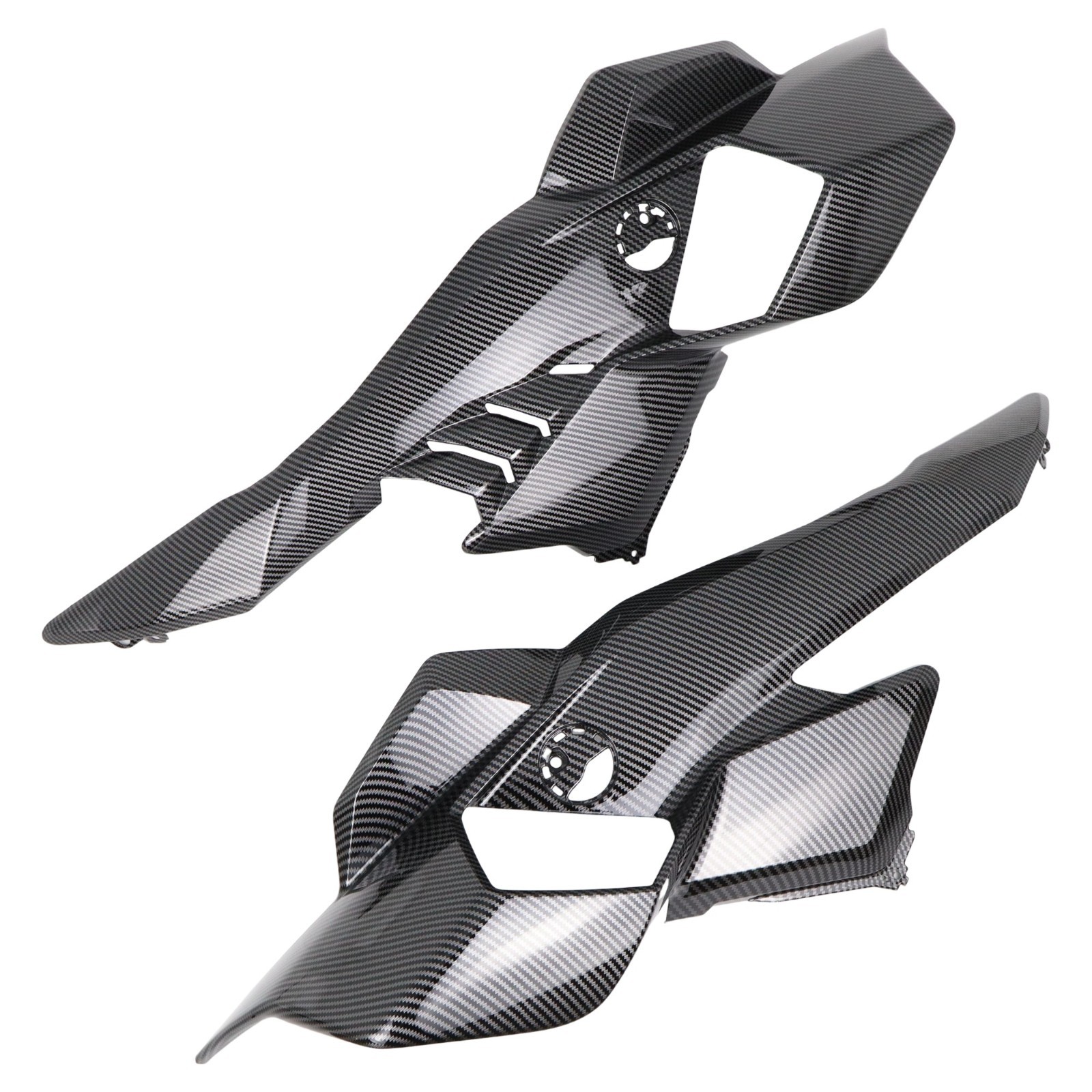 Carbon Fiber Pattern Side Panel Fairing Kit For BMW S1000RR 2025