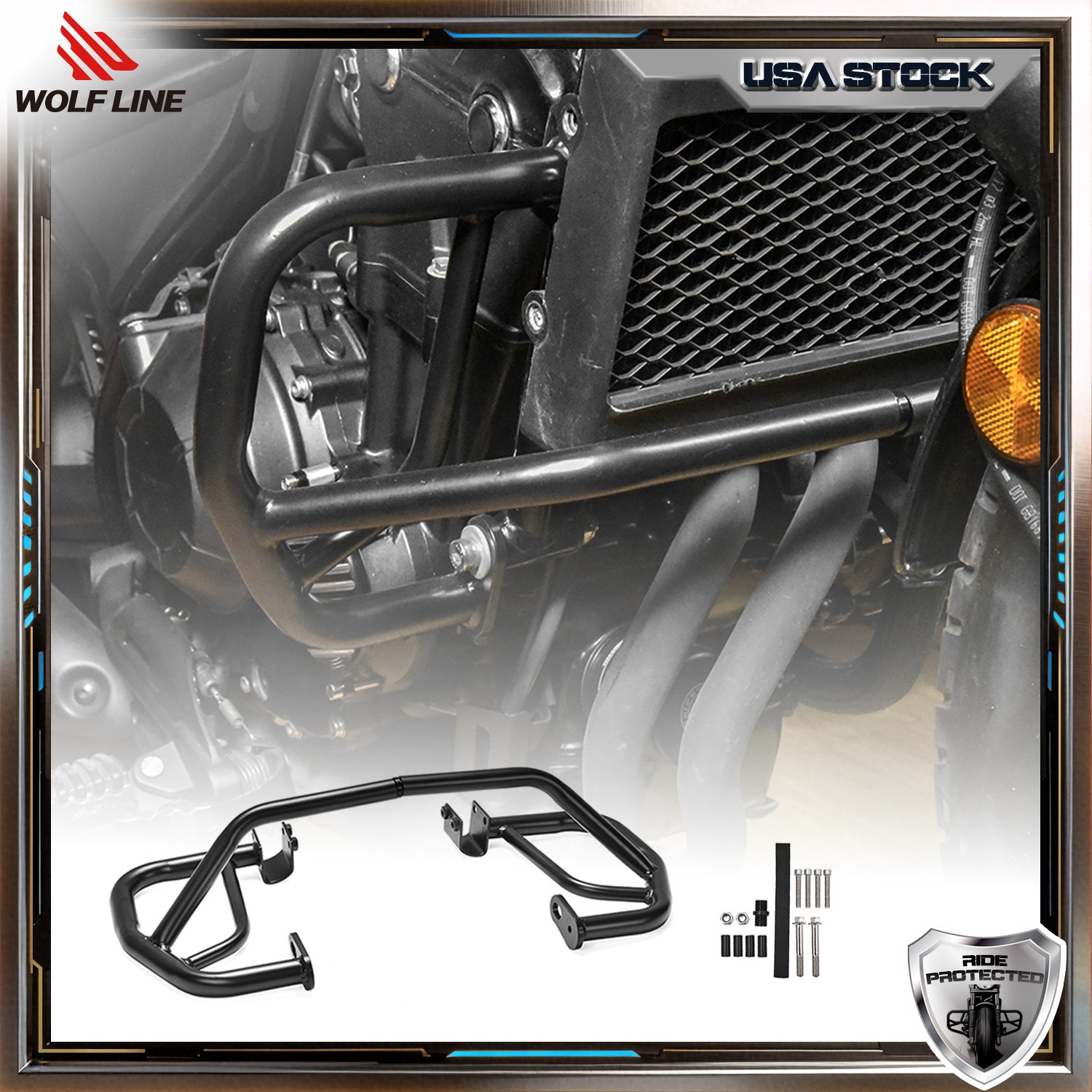 Crash Bar for Honda Rebel 500 CMX Engine Guard Reinforced Protect 2026 WOLFLINE