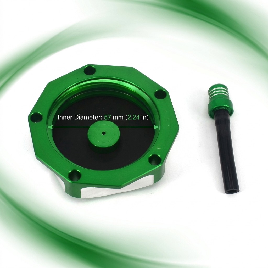 Gas Cap Fuel Tank Cap Fit for KLX110 KLX110L 2010-2025 KLX140 KLX140L 2008-2025