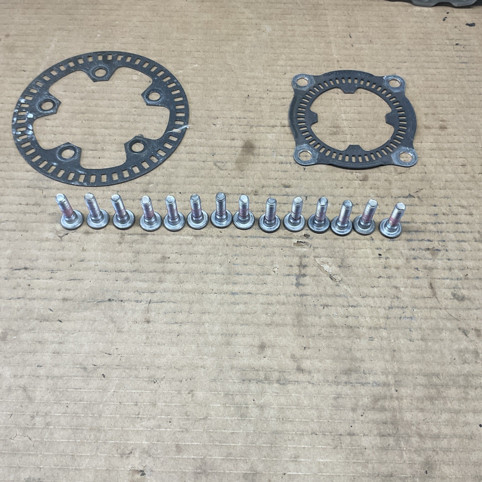 11-15 Kawasaki Ninja ZX10R Brake Rotors Set/ Hardware 41080-0211/41080-0159-5C
