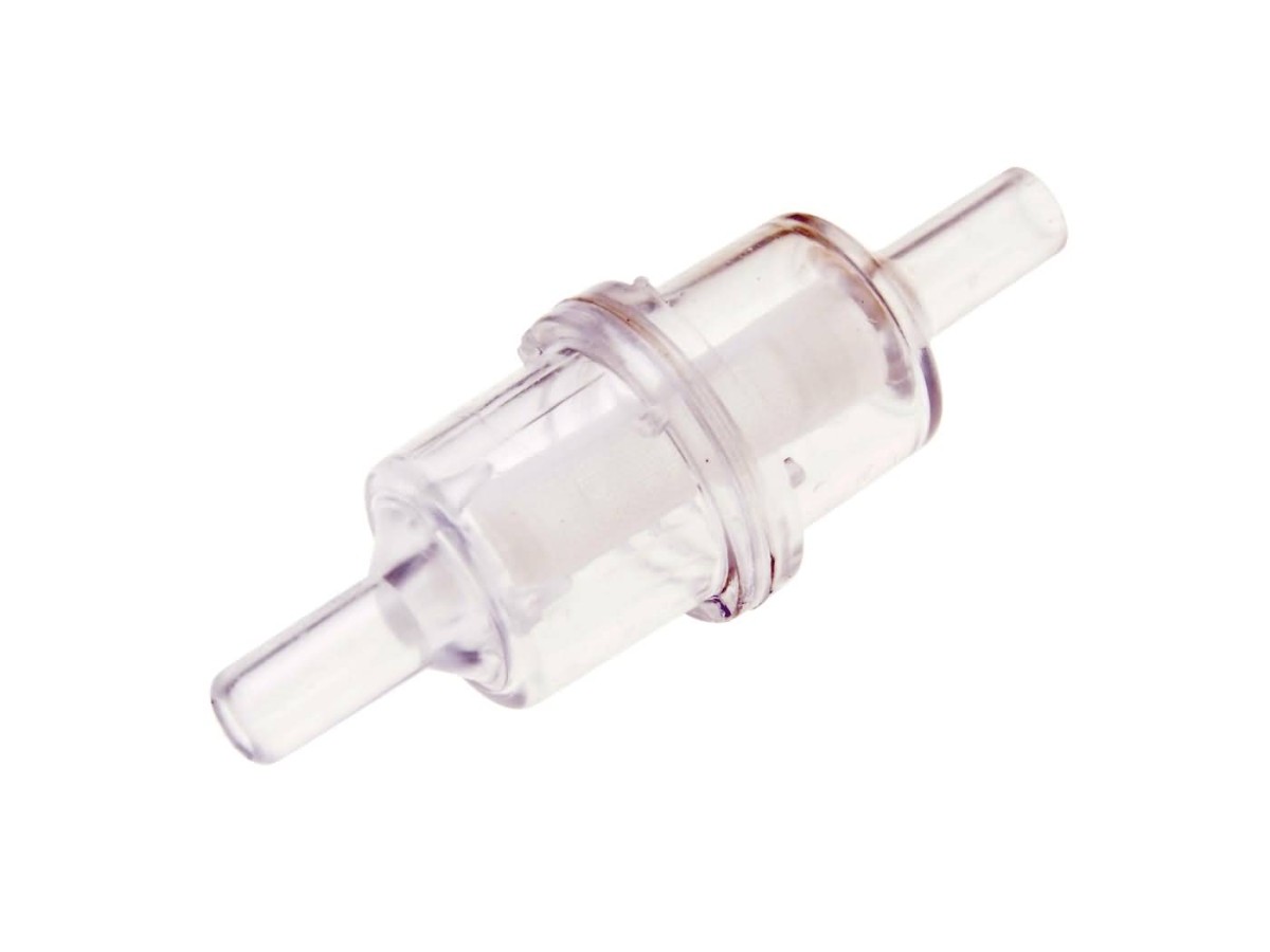 fuel filter Polini round transparent 6mm