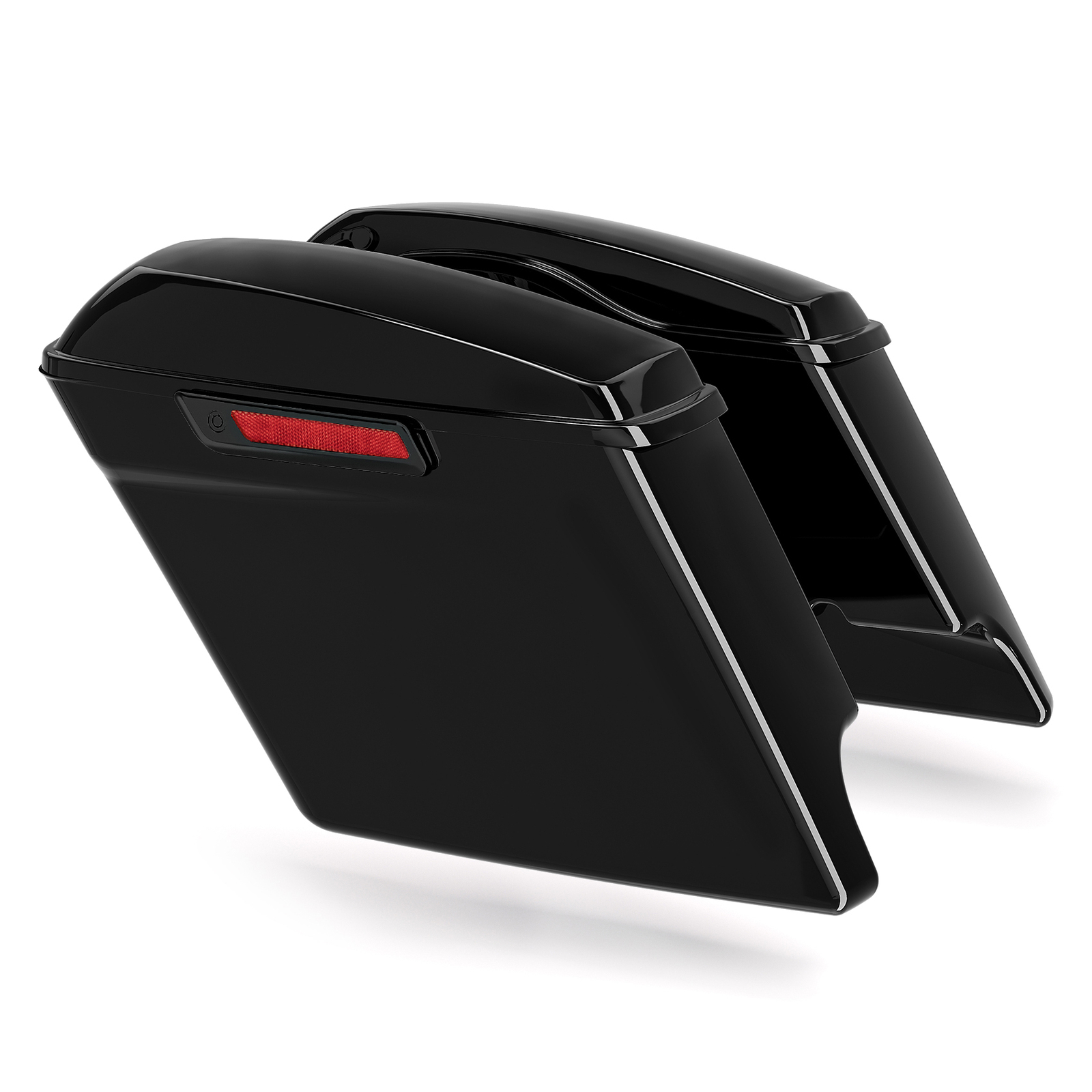 5″ Stretched Saddlebags Fit For Harley Touring Road King Electra Glide 1993-2013