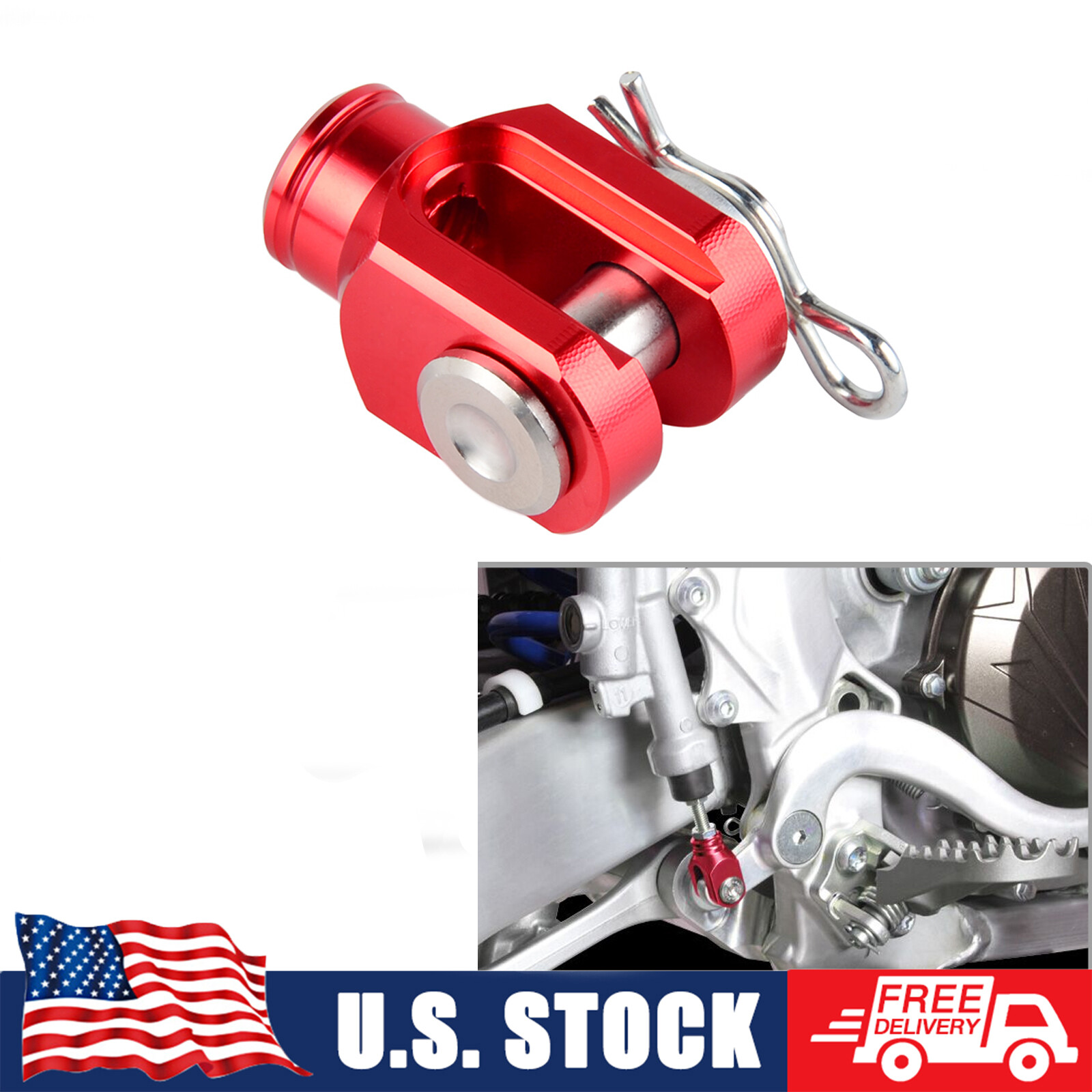 CNC Billet Rear Foot Brake Clevis For Honda Sportrax 400 TRX400EX 2×4 2000-2008