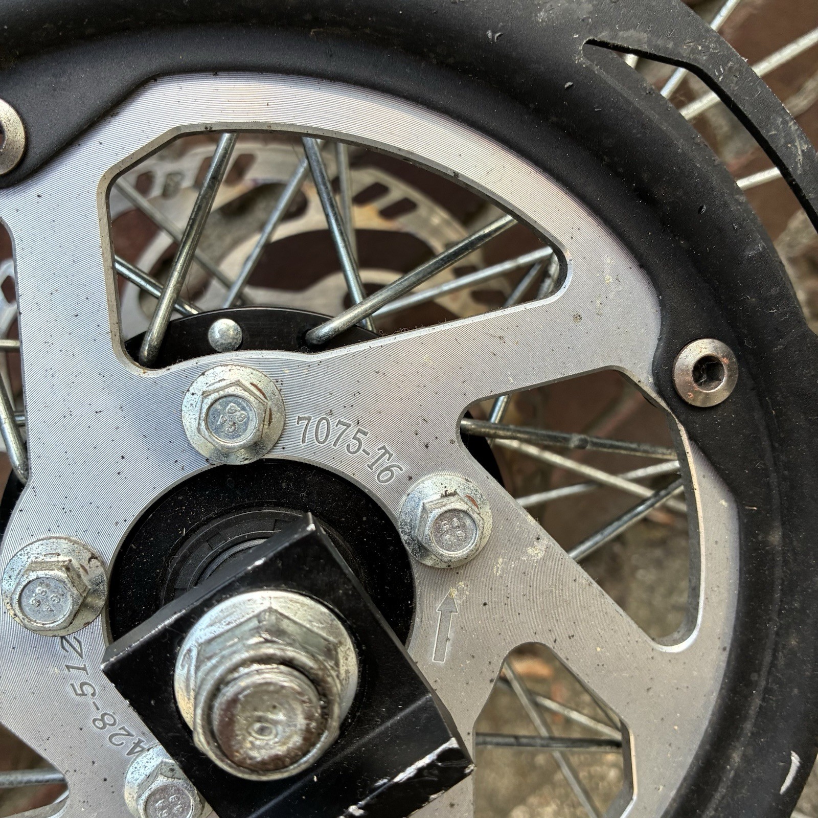 Rawrr Mantis X Front Rear Wheel Rim Assembly Set OEM Rotors Hubs Used