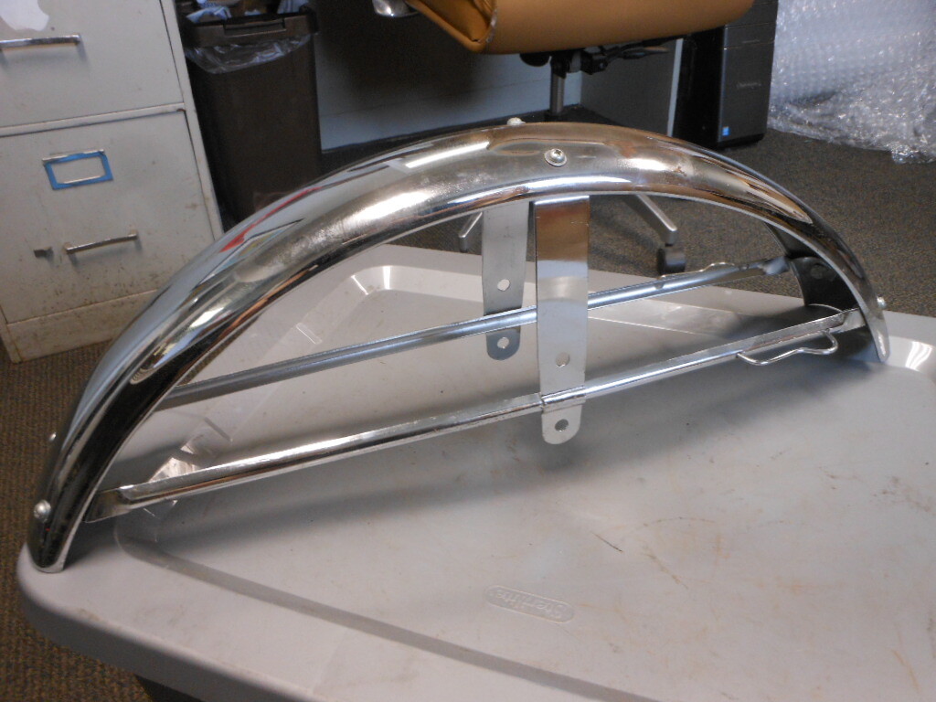 NOS MC Brand Bare Front Fender Honda 1965 CB160 MC904 61100-217-010