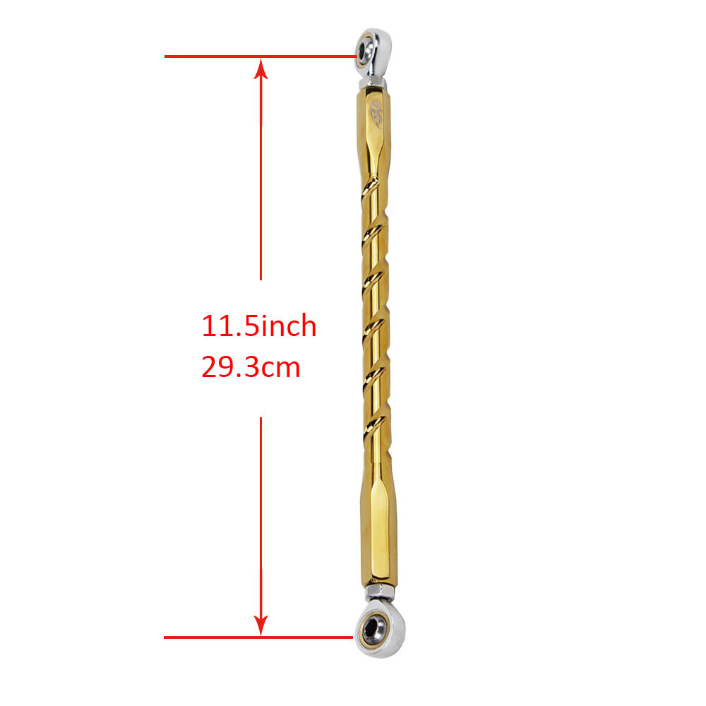 Gold Gear Shift Linkage Rod Link for Harley 1986-2024 Softail FL FX Touring FLH