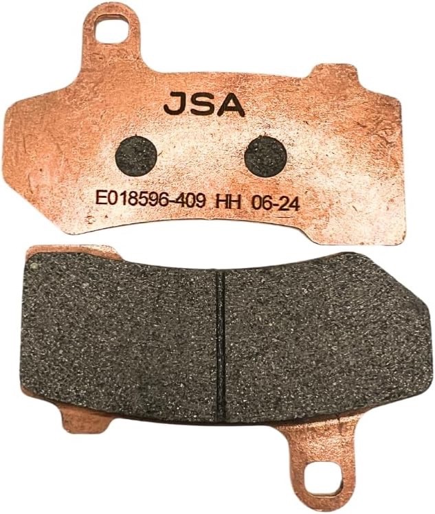 JSA Copper-Plate Brake Pads Set JSA 409, (Harley Davidson FLHR Road King F/R HH)