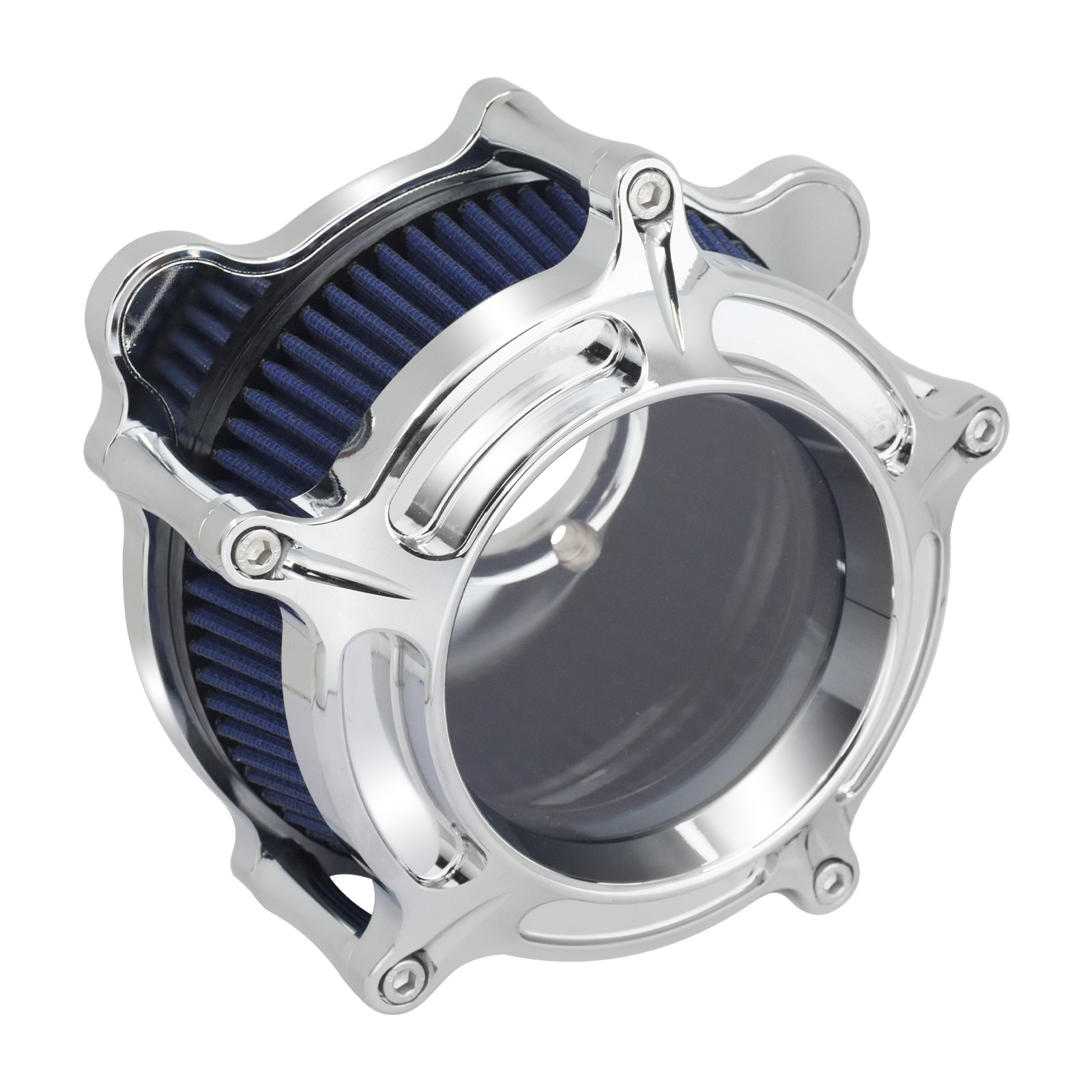 Clear Air Cleaner Intake Filter Fit For Harley Dyna Wide Glide Softail Fat Boy