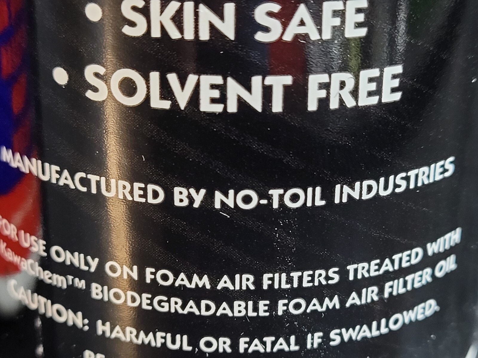 No Toil Air Filter Cleaner Powder 16 oz. Bottle NT03 *FREE SHIPPING*