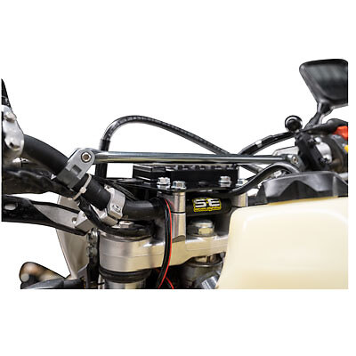 Tusk Accessory Dash Panel Blk Powder Coated 1 1/8″ Bar–DRZ400 E/SM/S 2000-2024