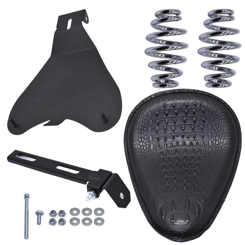 For Yamaha V Star 1300 1100 950 650 250 Motorcycle Bobber Solo Seat Spring Black