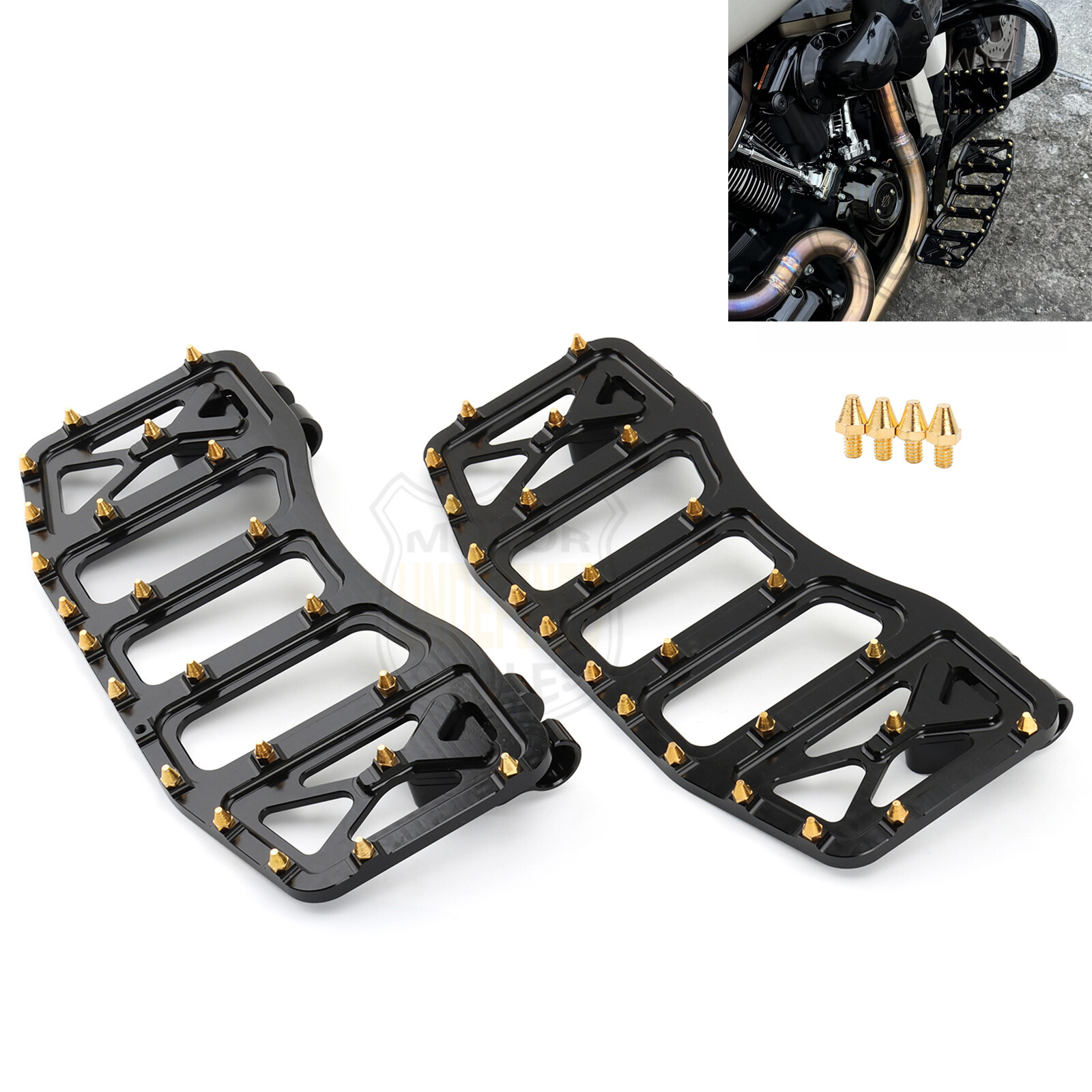 Floorboards Floor Boards Brake Pedal For Harley Electra Glide Street Glide 88-24