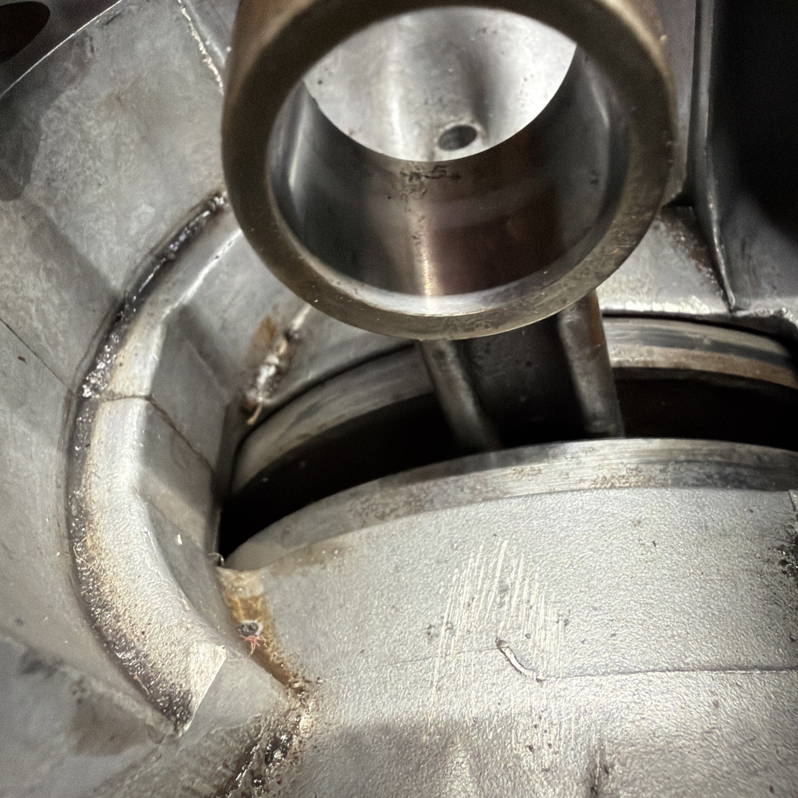 Suzuki RMX250 RMX Engine Motor Trans Crank Clutch Cases J112 USED