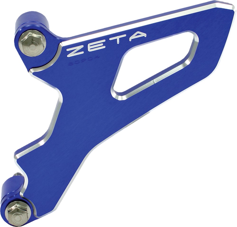 Zeta Drive Cover – Blue CNC Machined Aluminum for Monkey 125