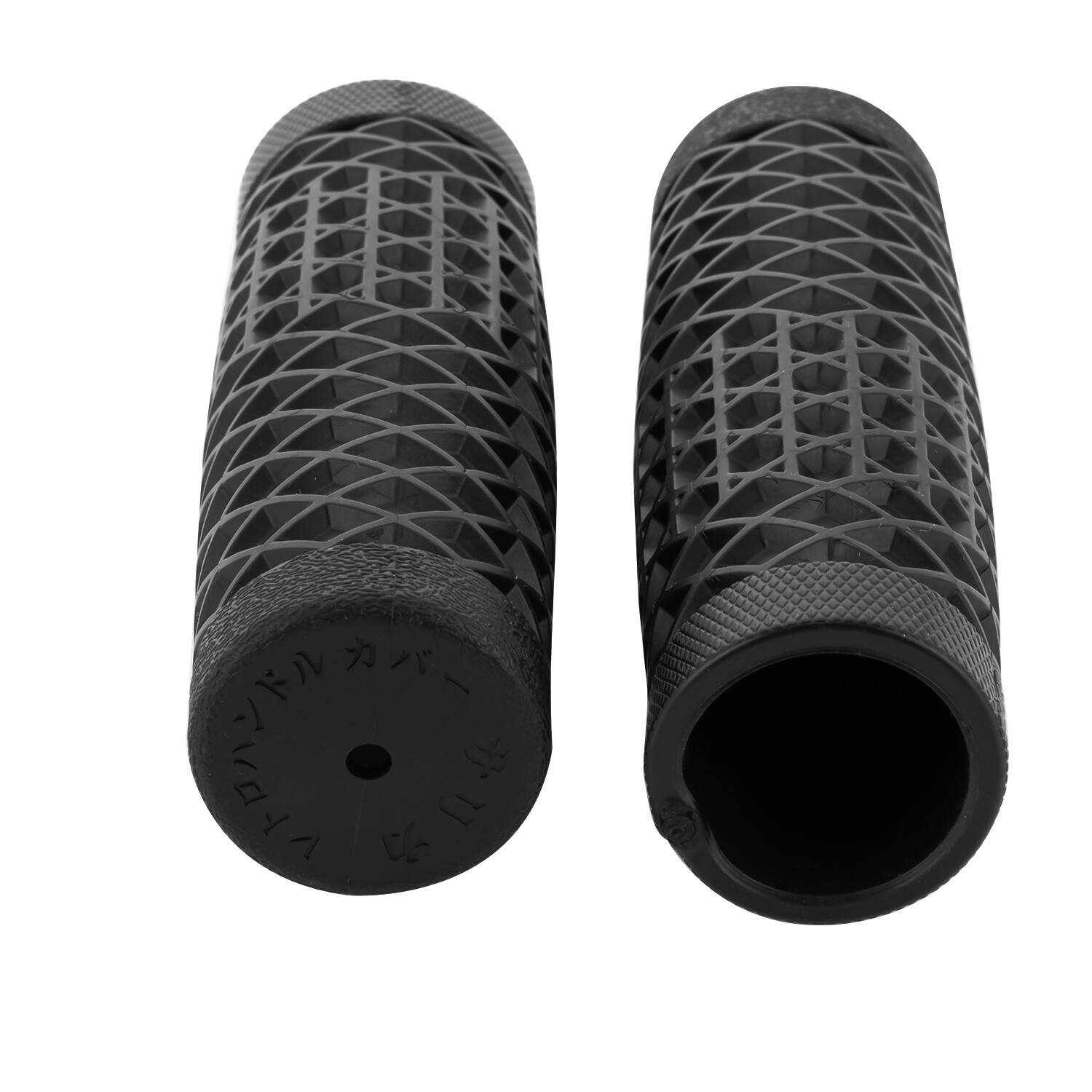 NEW 1″ 25mm Motorcycle Handlebar Rubber Hand Grips For Harley Bobber Chopper