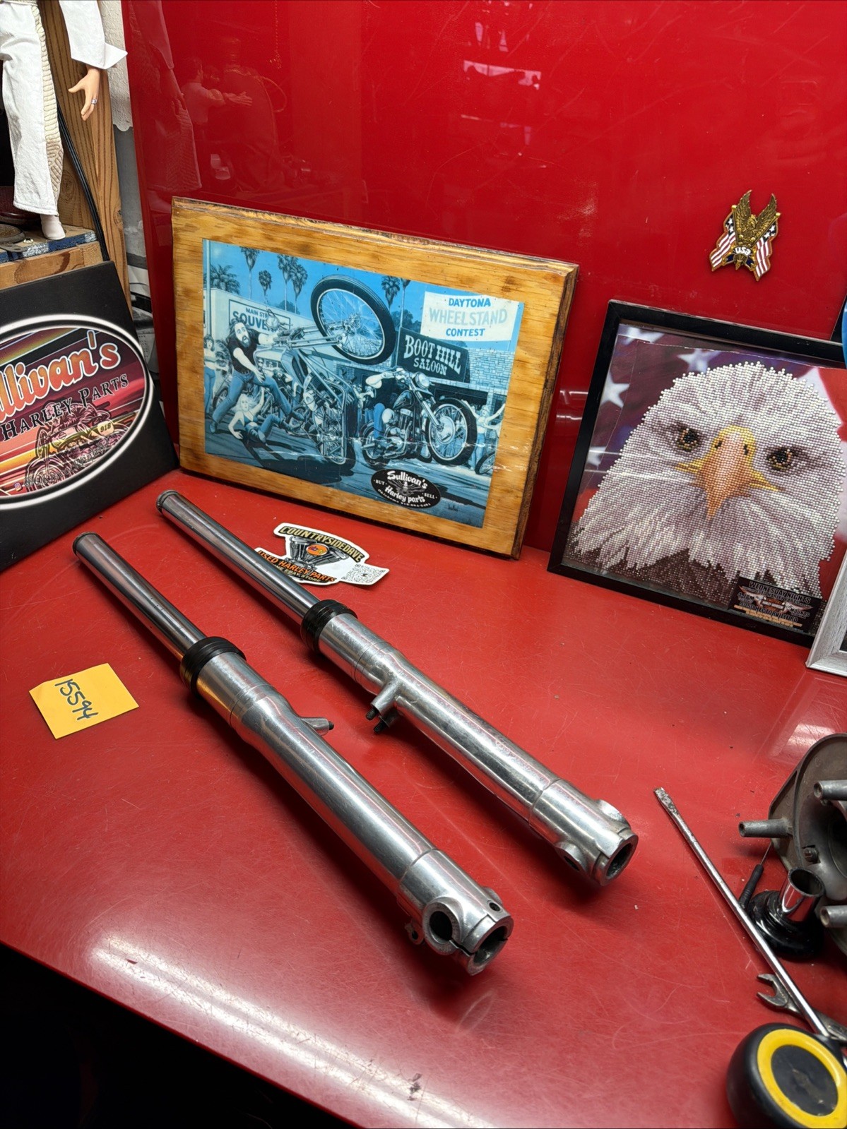 Ducati Front Mazzorachi Ceriani OEM Scrambler Forks Front End Desmo Polished