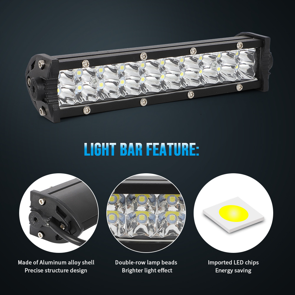 Universal LED Headlight Light Bar Upgrade Kit For Dirt Bike Easy Installation US