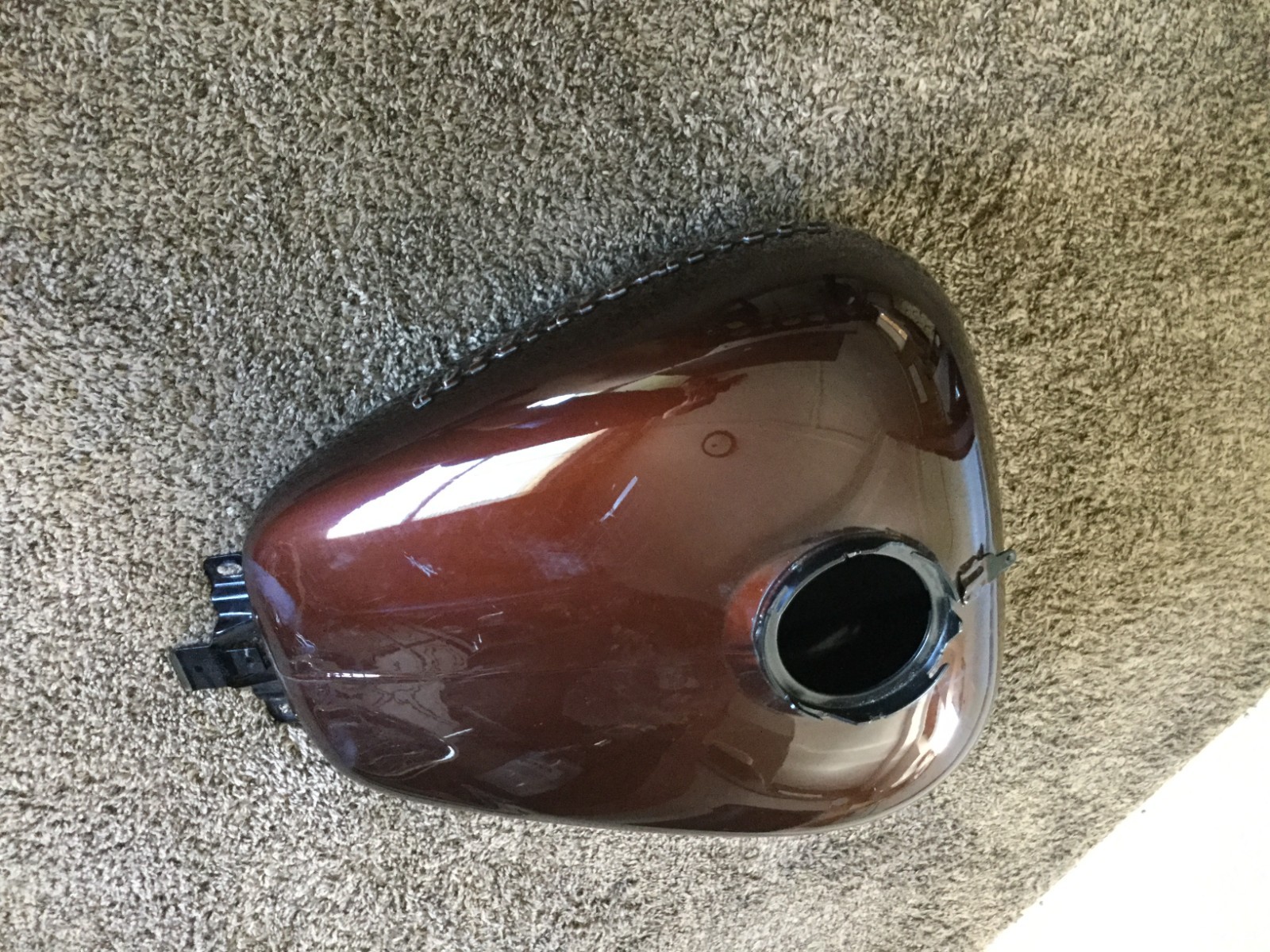 2018 HARLEY ROAD GLIDE OEM GAS FUEL TANK auburn sunglo NICE 2008 – 2023