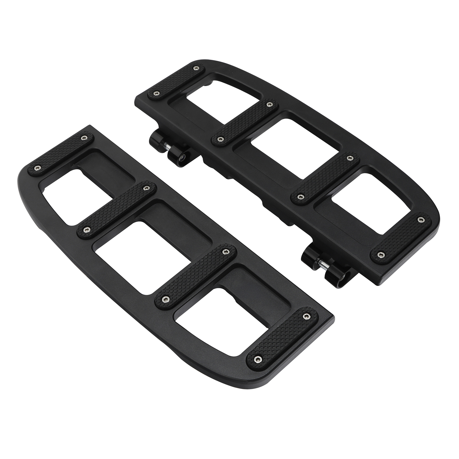 Matt Black Driver Rider Footboard Floorboard For Harley Electra Road Glide 09-Up