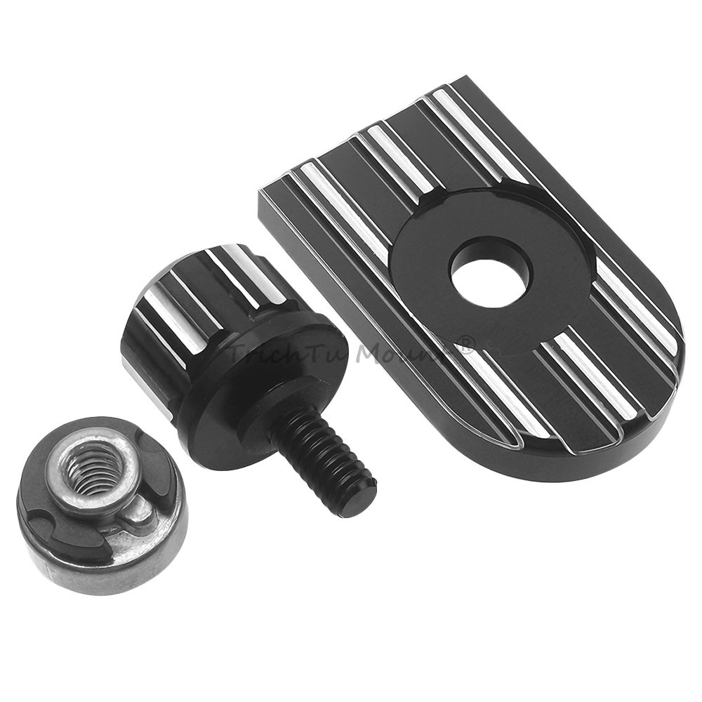 Rear Fender Seat Screw Bolt Seat Nut Tab Kit Cover For Harley XL Touring Softail