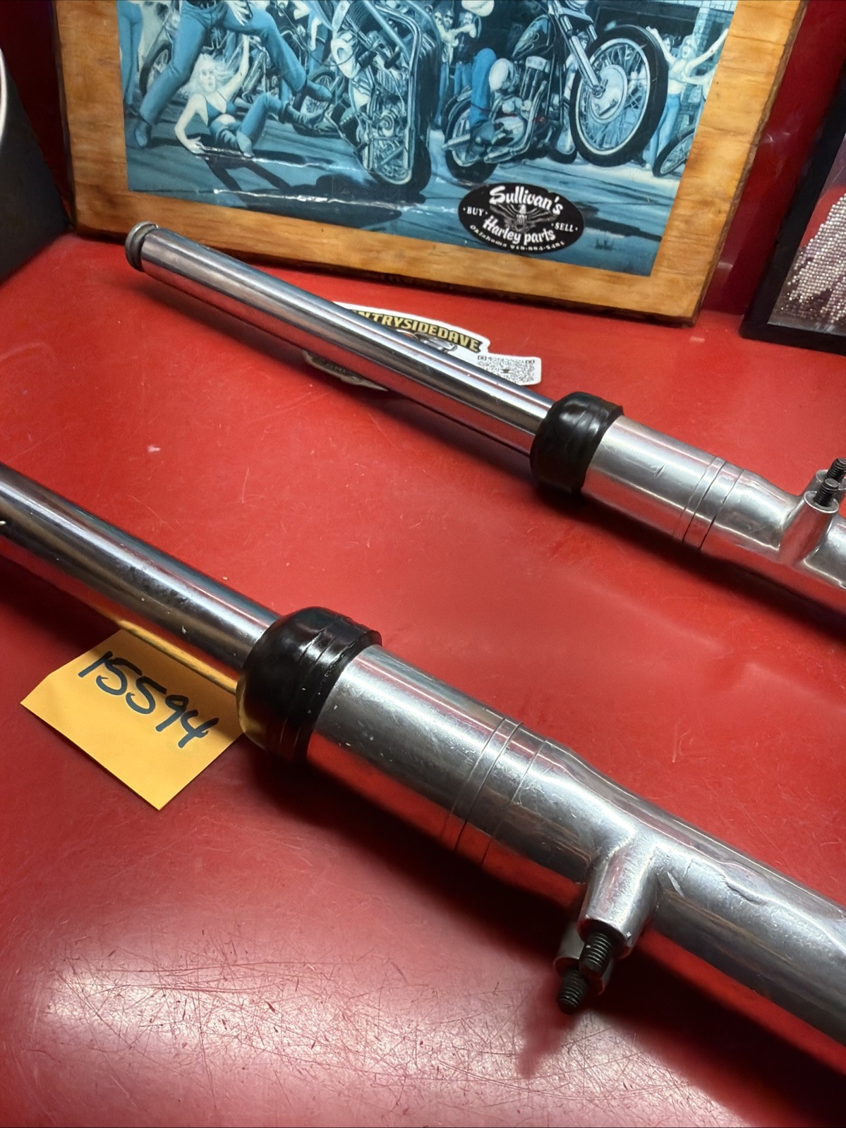 Ducati Front Mazzorachi Ceriani OEM Scrambler Forks Front End Desmo Polished