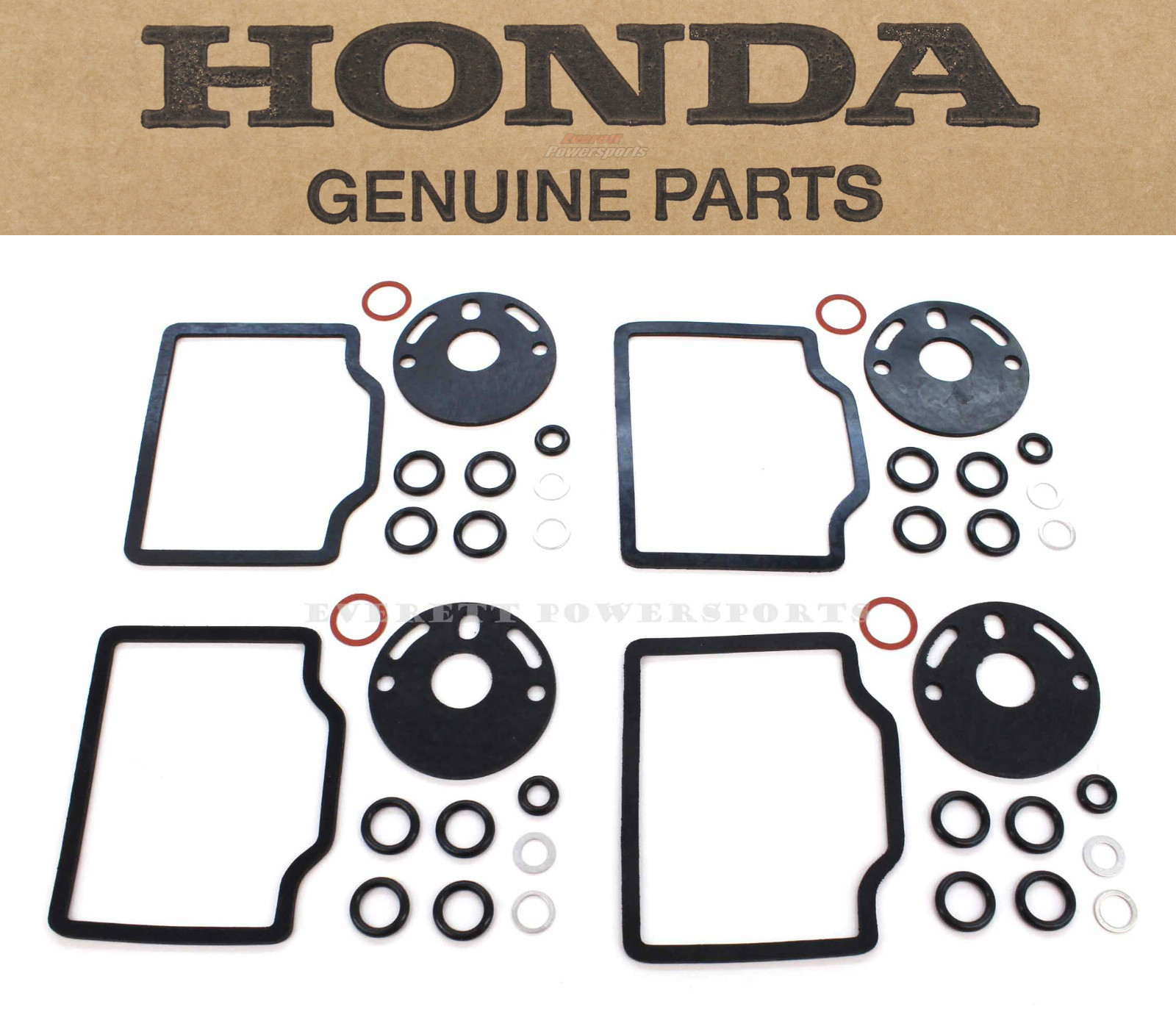 4x Carburetor Rebuild Kits 69-76 CB750 CB750 K CB750 F Carb Repair Gaskets #G72
