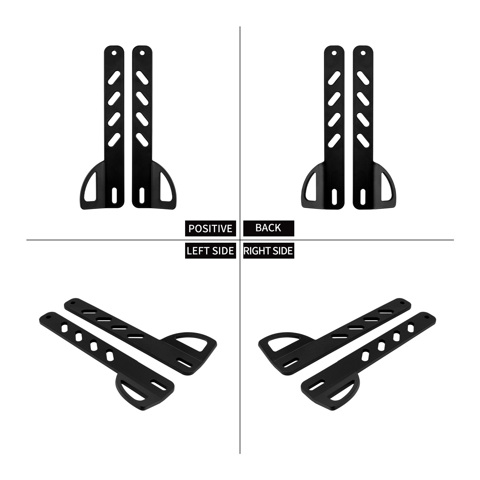 Motorcycle Front Tie-Down Fork Brackets For Harley Softail Breakout Fatboy 00-24