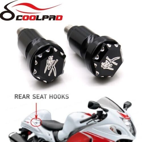 3D Hex Rear Hooks Seat Screws Bolts For Suzuki Hayabusa GSX1300R 1999-2024