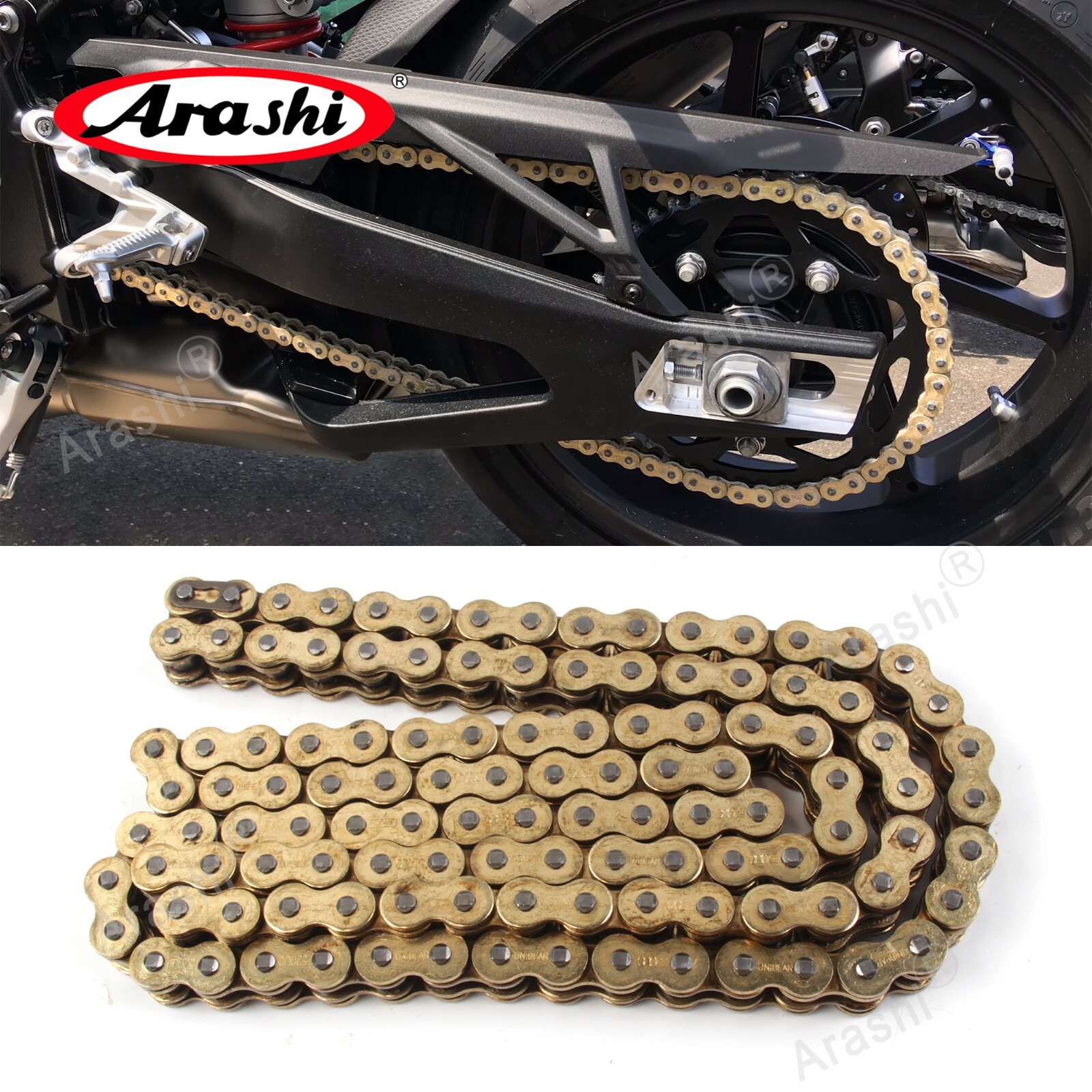 530 Pitch 120 Links O-Ring Drive Chain Fit Suzuki Hayabusa GSX1300R 1999-2020