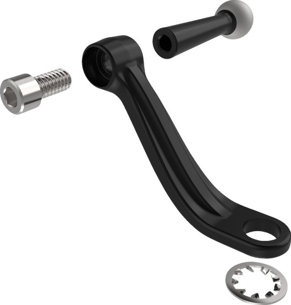 CIRO Under Mirror Stem Device/Accessory Mount 3/8″ Black