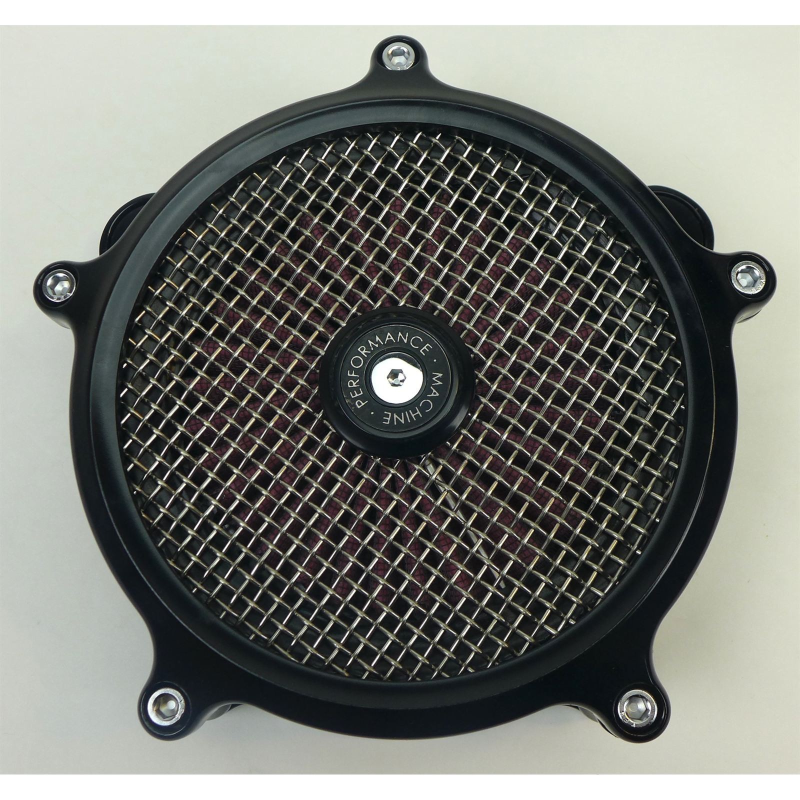 Performance Machine Super Gas Air Cleaner – Black – OPEN BOX 0206-2150-B
