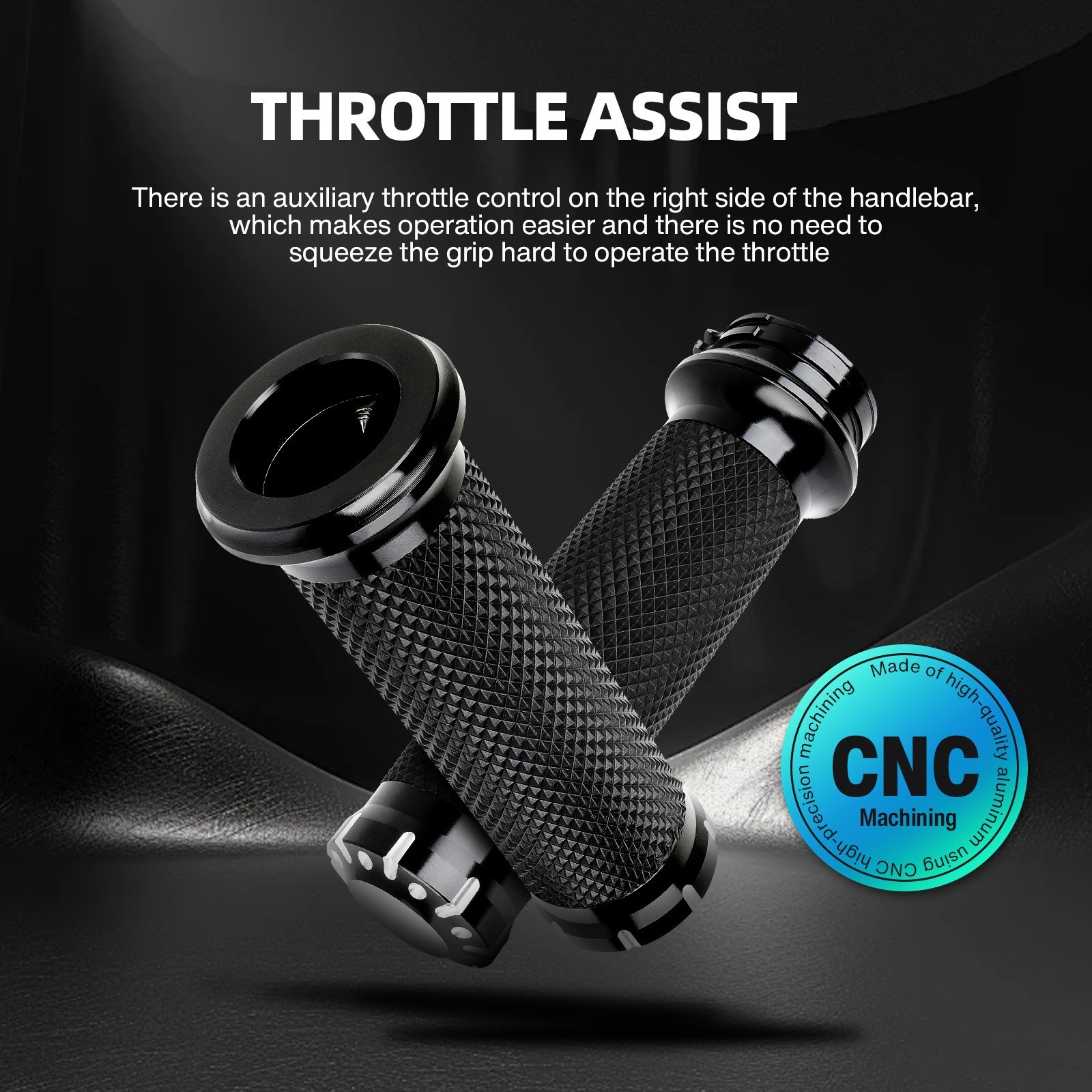1″ Inch-Handle Bar Hand Grips For Harley Touring Electra Glide Road King Softail