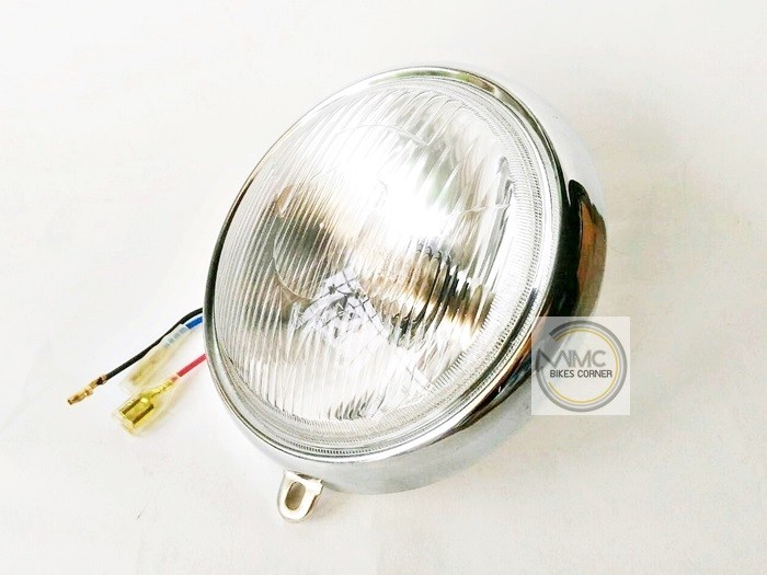 HEAD LIGHT 6V. (DIA = 6″) FOR HONDA CB125S CA175 CT90 CT125 ST90 SS125A XL175